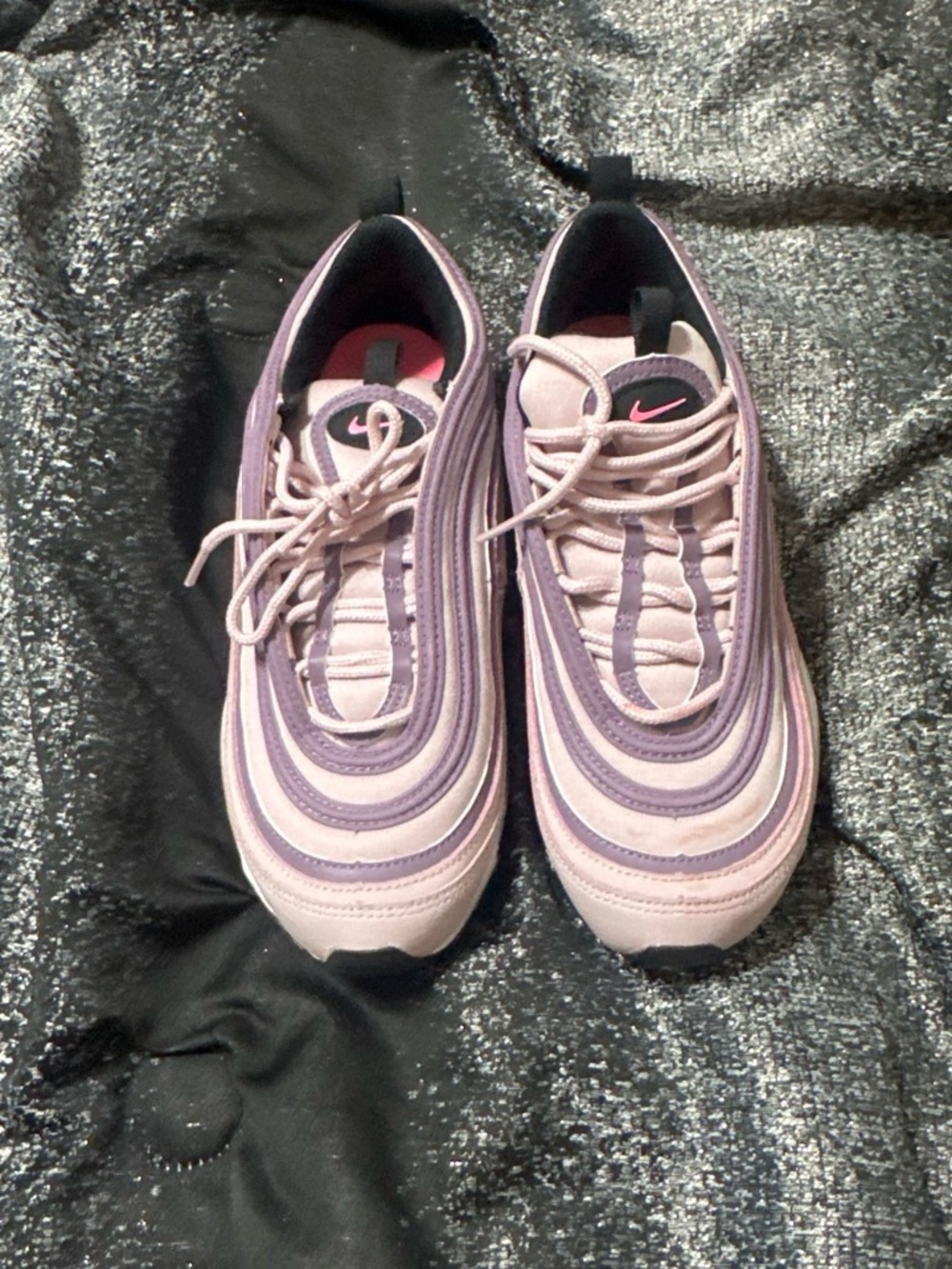 Nike Women's Pink & Purple Layered Air Max 97 Sneakers - Picture 2 of 5